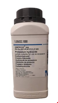 پتاسیم هیدروکسید 3-58-1310 پتاس سوزآور Potassium hydroxide
