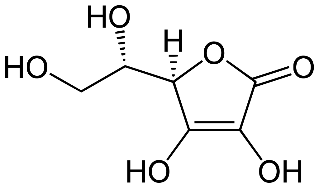  CAS Number50-81-7SynonymsVitamin CFormulaC6H8O6Formula Weight176.12ظاهر (رنگ): کرم سفید تا کم رنگفرم: کریستال یا پودر یا پودر کریستالی  