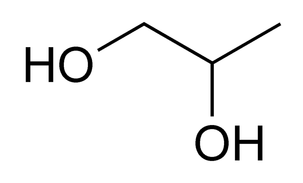   پروپیلن گلیکول1,2-PropanediolCAS Number57-55-6FormulaC3H8O2Formula Weight76.10مترادفپروپیلن گلیکول1،2-دی هیدروکسی پروپانفرم: مایع چسبناکترکیبات مرتبط 