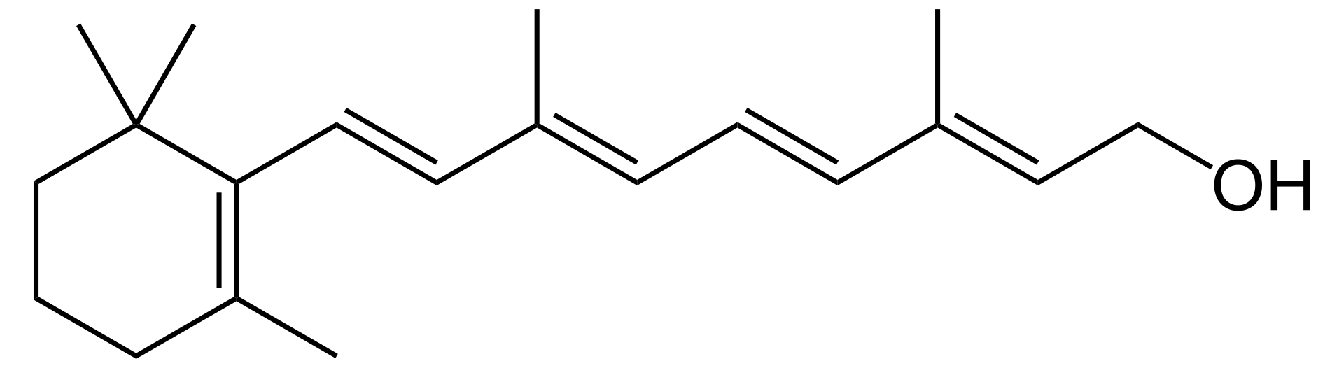  ویتامین A الکلVitamin A alcoholشماره محصول: J62079شماره CAS: 68-26-8فرمول مولکولی: C20H30Oوزن مولکولی: 286.46مشخصات محصولظاهر (رنگ): زرد تا نارنجیفرم: پودرسنجش (ویژه):؟ 95٪نقطه ذوب: 44 تا 47 درجه سانتی گراد 