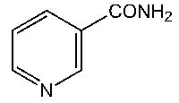  نیکوتینامید ( نیاسین )CAS Number98-92-0SynonymsNiacinamidePyridine-3-carboxamideFormulaC6H6N2Oشماره محصول: A15970فرمول مولکولی: C6H6N2Oوزن مولکولی: 122.13مشخصات محصولظاهر (رنگ): کرم سفید تا کم رنگفرم: کریستال یا پودر یا پودر کریستالیسنجش (غیر آبی)تیتراسیون اسید و باز):.598.5 تا 1101.5٪ (بر اساس وزن خشک)شناسایی (FTIR): مطابقت داردنقطه ذوب (روشنذوب شدن):127.0-133.0 درجه سانتی گراد 