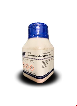 آمونیوم دی کرومات 5-09-7789 AMMONIUM DICHROMATE CRYST  