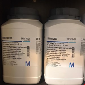 بیکربنات سدیم(سدیم هیدروژن کربنات) جوش دارویی کد:106323 Sodium hydrogen carbonate 