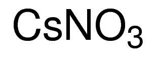  نیترات سزیم 99+Cesium nitrate 99+شماره کاتالوگ 102856اطلاعات محصولشماره CAS 7789-18-6فرمول هیل CsNO₃جرم مولی 194.91 گرم در مولاطلاعات فیزیکوشیمیاییتراکم 3.64 گرم در سانتی متر مکعب (20 درجه سانتی گراد)نقطه ذوب 401 درجه سانتی گرادمقدار pH 5.0 - 7.5 (50 گرم در لیتر، H₂O، 20 درجه سانتی گراد)تراکم فله 1500 کیلوگرم در متر مکعبحلالیت 239.5 گرم در لیترظاهر جامد سفید 