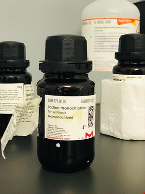 ید مونو کلراید ( یدین مونو کلراید ) Iodine monochloride 100g 