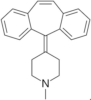سیپروهپتادین Cyproheptadine
