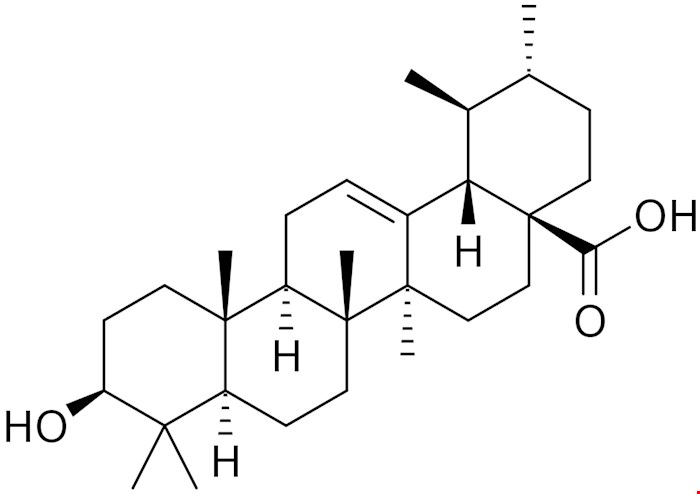 اورسولیک اسید (تری ترپنوئید ۵ )