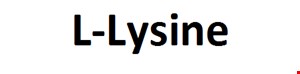 ال لایسین  L Lysine